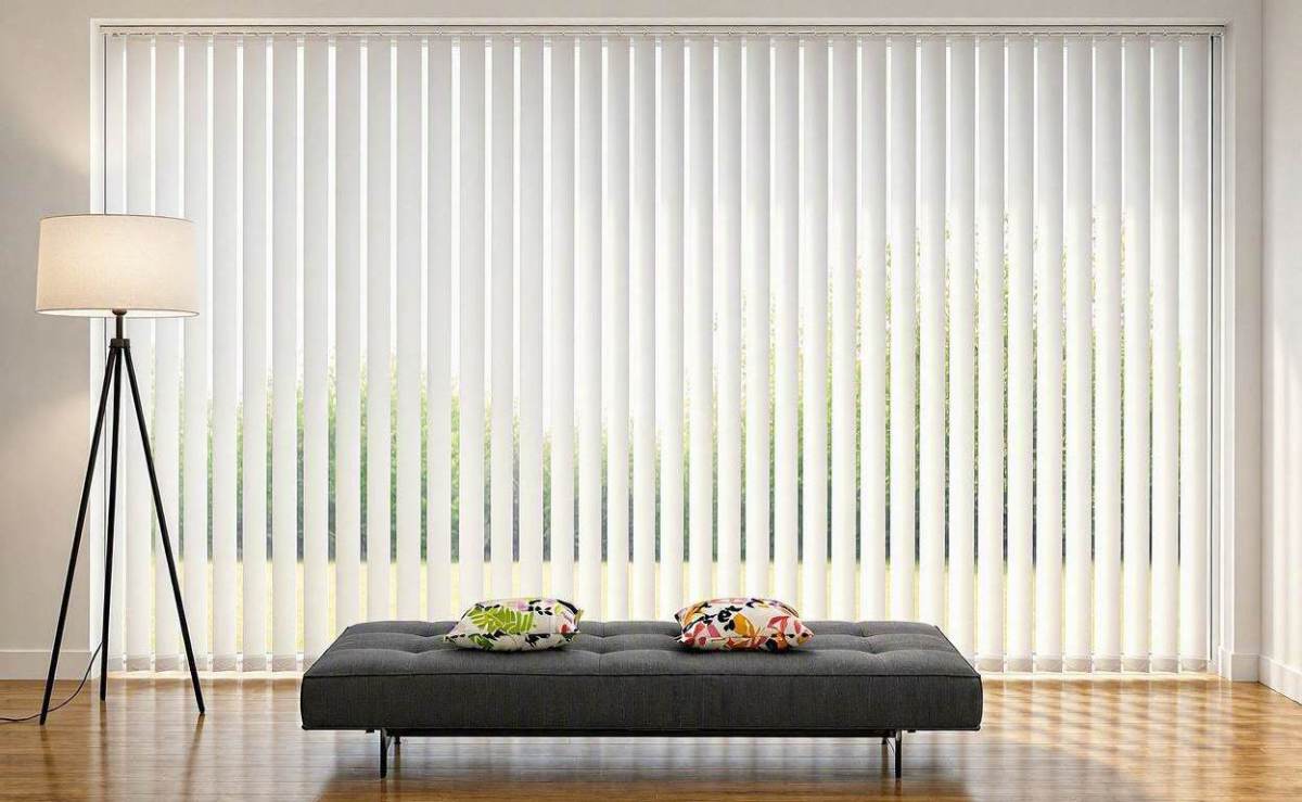 Cortinas de Lamas Verticales para Salón