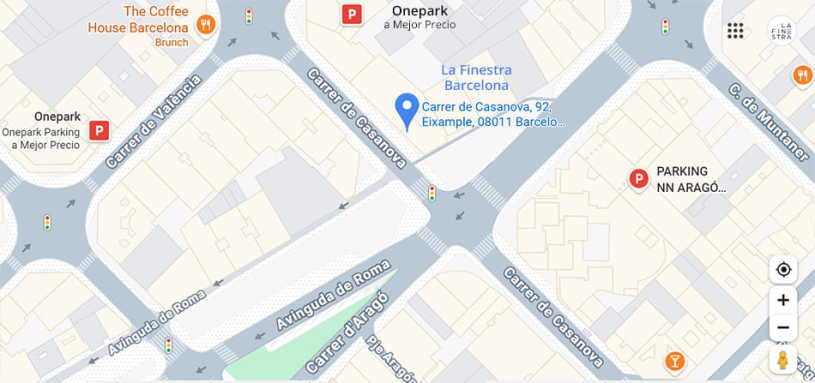 ¿Cómo llegar a nuestra tienda?