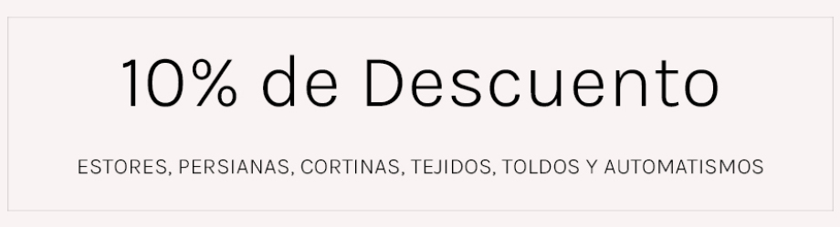 Oferta Visillo y Cortina para Dormitorio y Salón