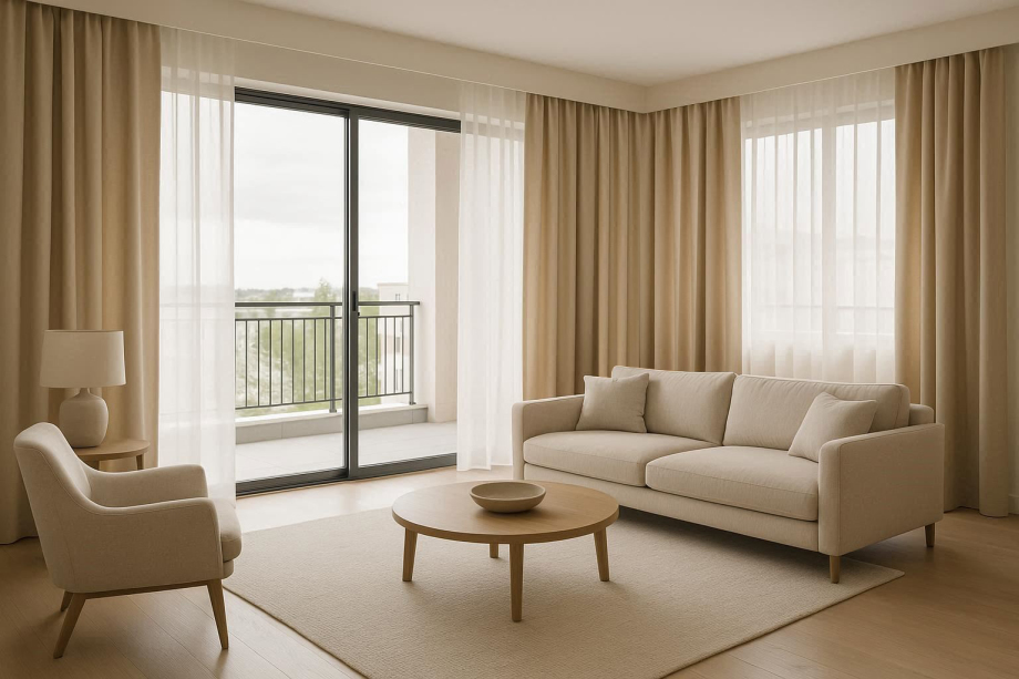 Cortinas de Visillos y Caídas Decorativas