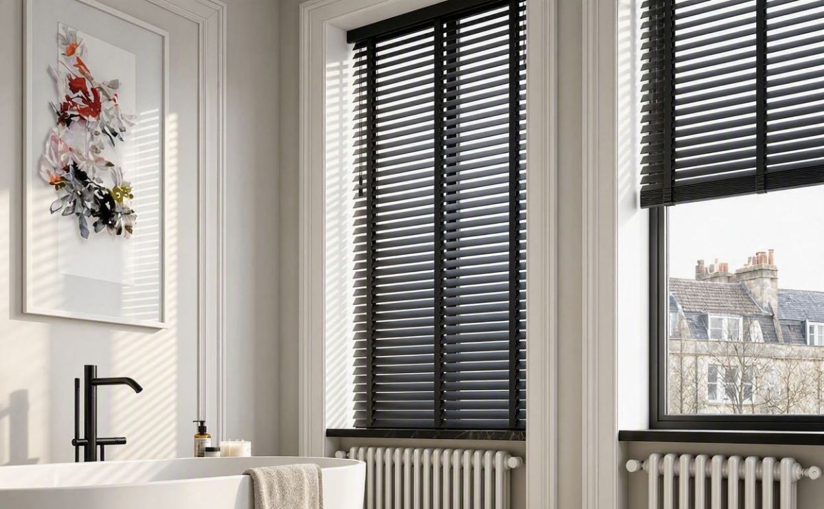 Cortinas y estores para baño: resistencia y privacidad