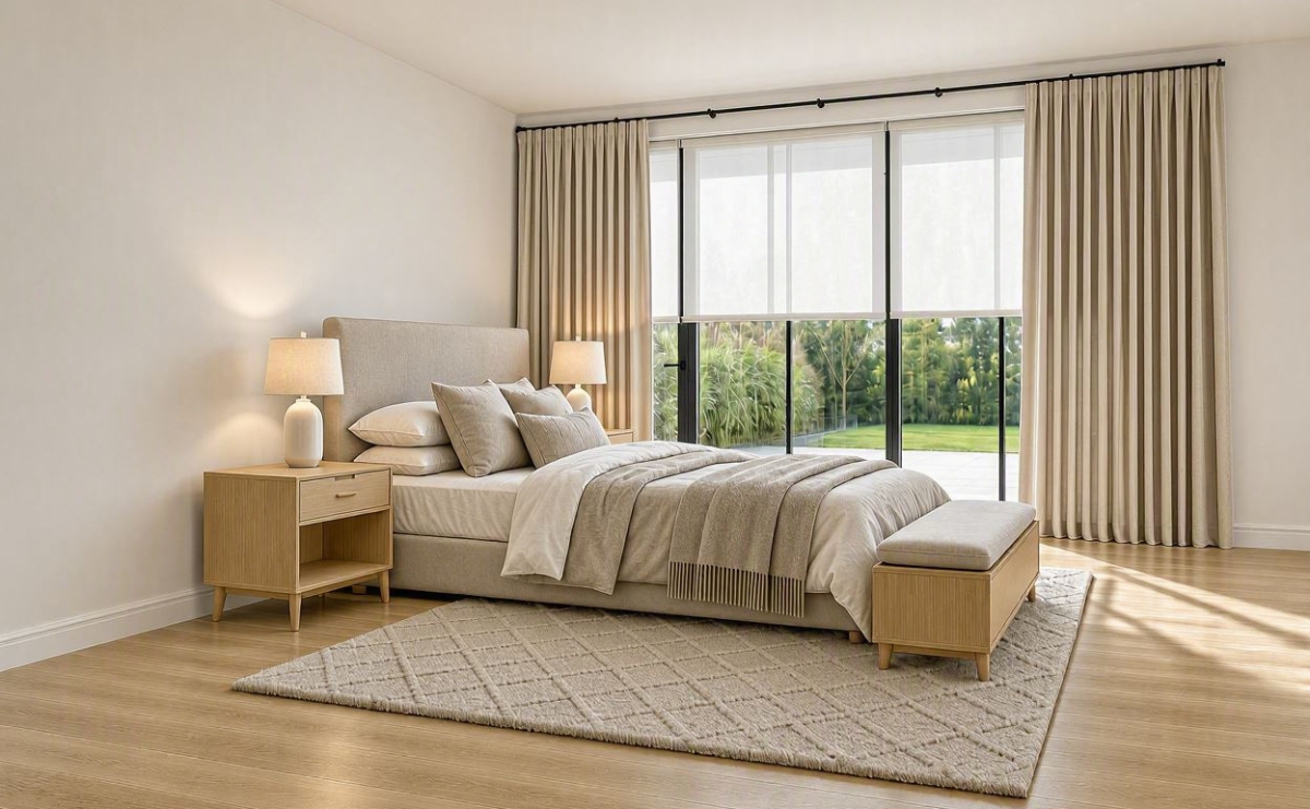 Estores opacos para dormitorio: duerme sin luz natural