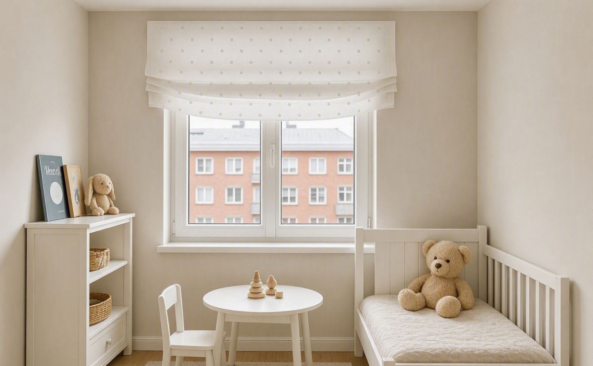 Cortinas y estores infantiles y juveniles: habitaciones que crecen con ellos
