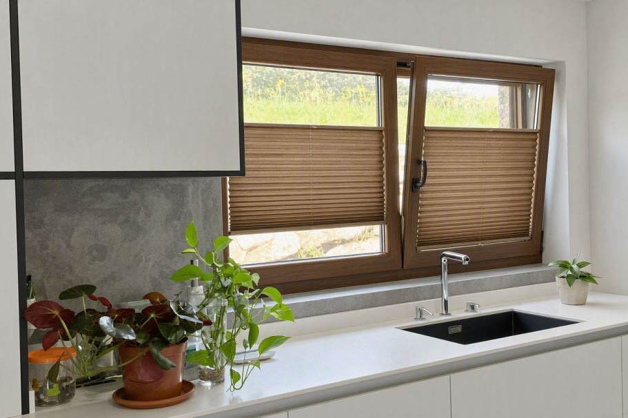Cortinas Plisadas Sin Taladrar a Medida