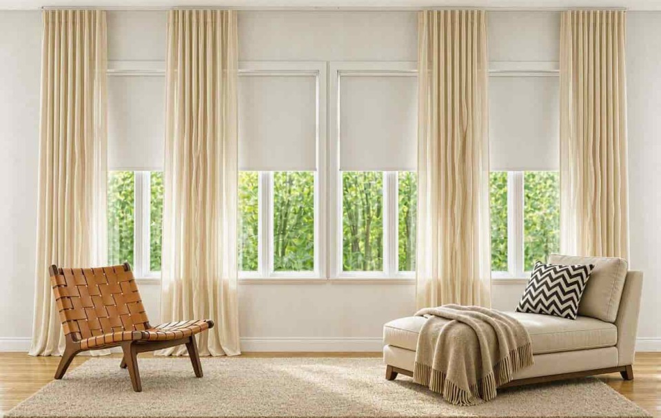Cortinas a medida en Barcelona. Diseñamos la luz de tu hogar sin que tengas que salir de él.